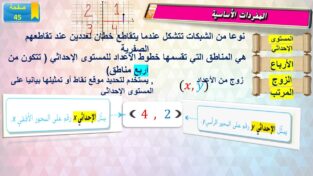 حل درس التمثيل البياني لعلاقات التناسب للصف السابع 4