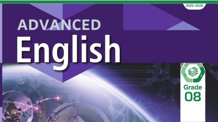 كتاب الطالب انجليزي الصف الثامن متقدم الفصل الثاني 2026