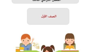 نموذج اختبار تدريبي اجتماعيات للصف الاول الفصل الثالث