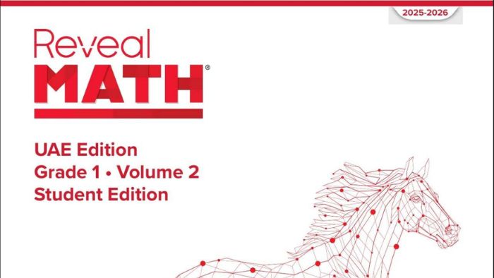 كتاب الطالب الرياضيات للصف الاول pdf ريفيل الفصل الثاني 2026