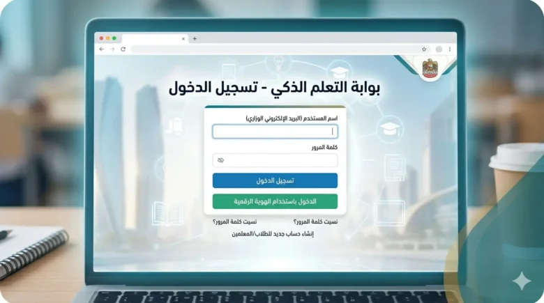 بوابة التعليم الذكي LMS تسجيل الدخول
