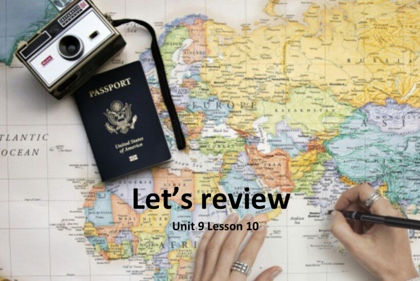 حل درس Let’s Review انجليزي صف ثامن