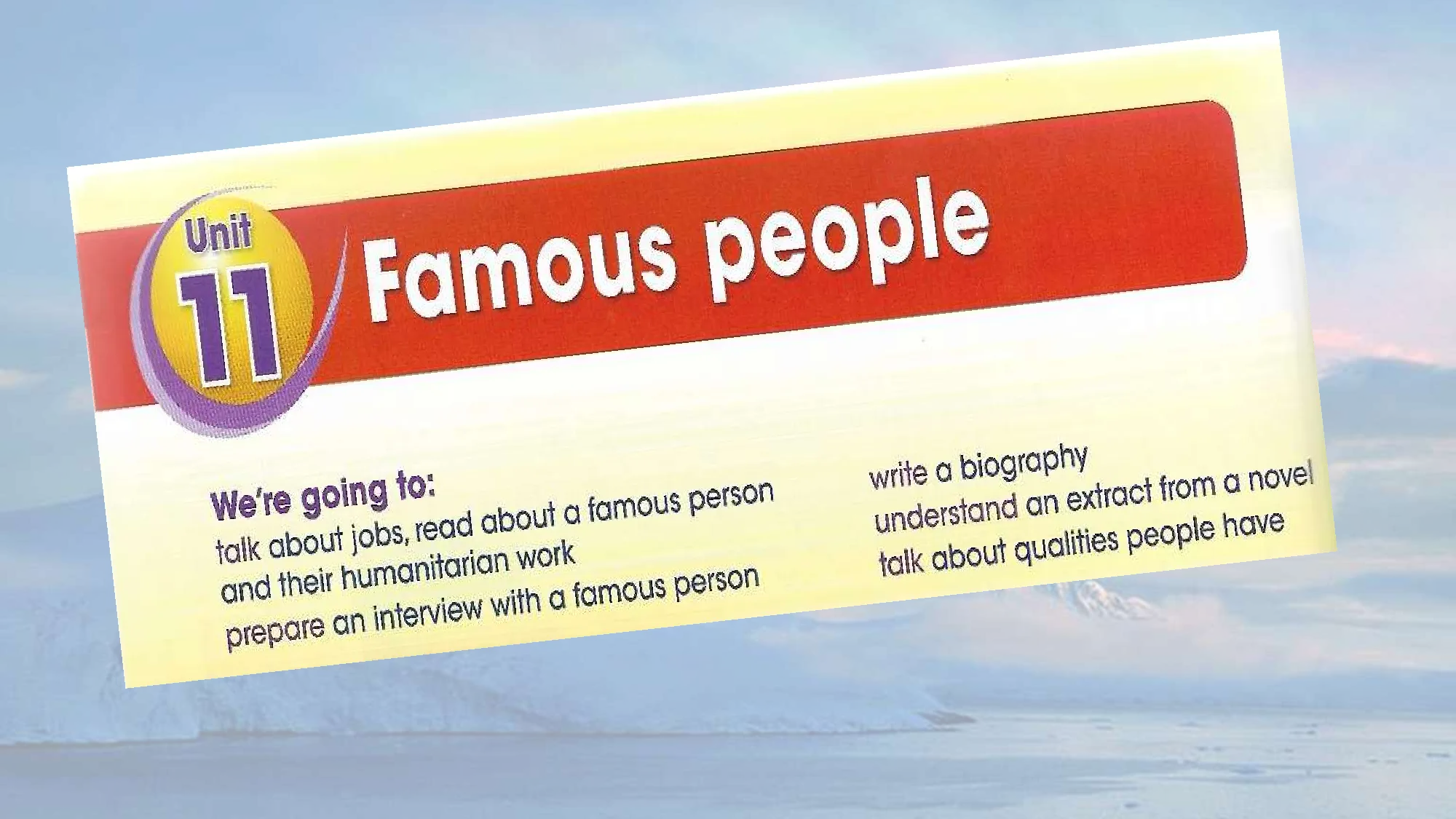 حل درس Special people انجليزية الصف الخامس