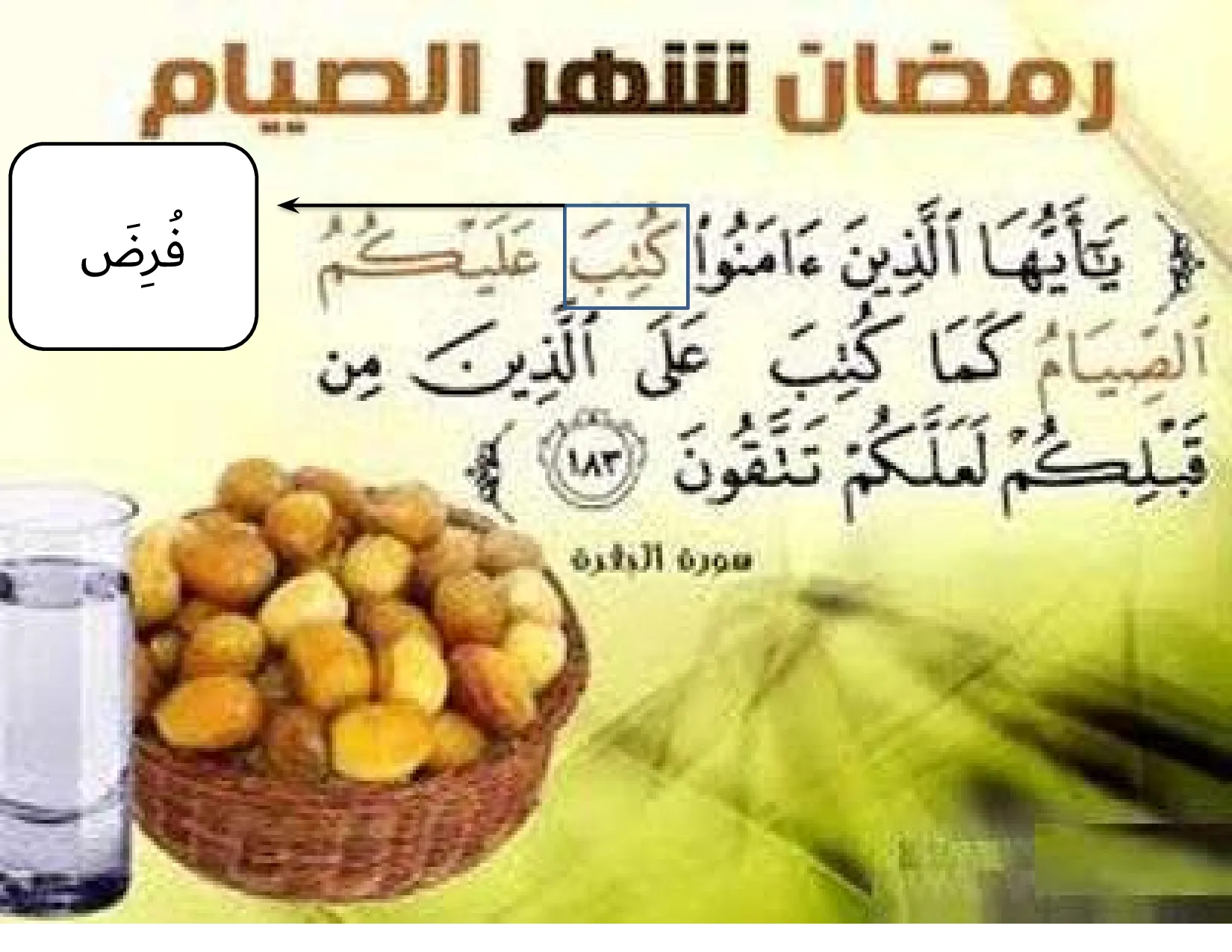 حل درس صيامي لربي اسلامية الصف الرابع